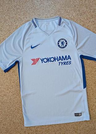 Выездная футбольная футболка форма nike chelsea 2017/18 away