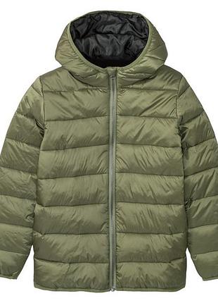 Куртка демісезонна з капюшоном для хлопчика pepperts bionic-finish® eco 418844 140 см (9-10 years) хакі