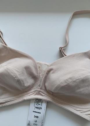 34b/75b бавовняний бралет на підкладці m&s