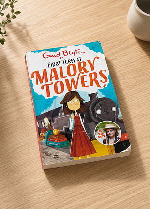 Enid blyton first term at malory towers книга на английском языке оригинал детская подростковая повесть для школьников приключения paperback
