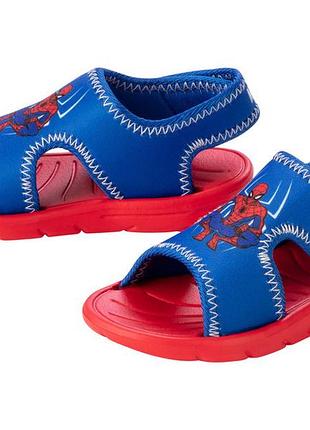 Сандалии на липучке для мальчика disney spider-man 458340 25 синий