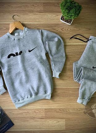 Топовий чоловічий спортивний костюм nike дуже теплий