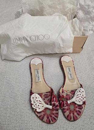 Jimmy cho calida шлепки, мюли, сандали