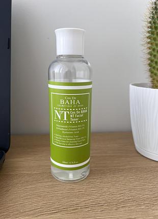 Тонер для обличчя cos de baha niacinamide 5% facial toner, 200 мл