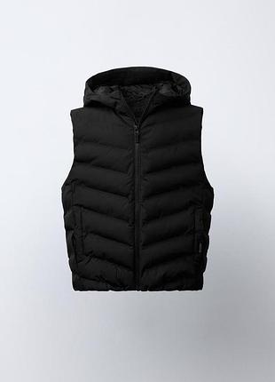 Сверхлегкий водоотталкивающий жилет с капюшоном zara 4591 (8073/760/800)