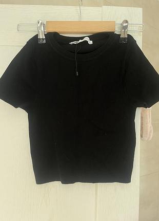 Чорний жіночий топ zara