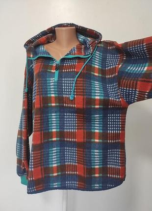Флісова кофта худі xl/xxl ог 130-138см