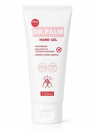 Dr. palm hand gel 75% alcohol 100 мл антибактеріальний гель для рук новий