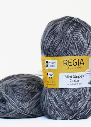 Шкарпеткова пряжа regia color 100 г, 00494