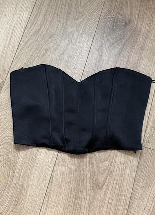 Жіночий корсет зара чорний zara