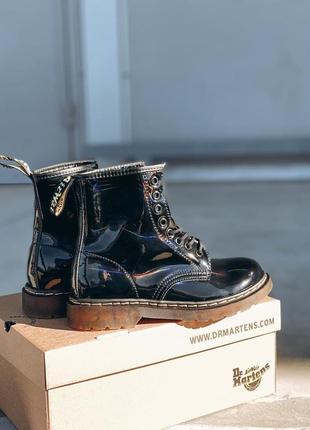 Женские ботинки dr.martens patent rb | деми.6 фото