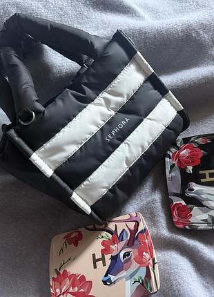 Дута міні-сумка sephora puffy tote bag (нова)