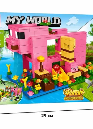 Конструктор майнкрафт minecraft набор конструктора minecraft для детей детский minecraft конструктор Майкрафт набор майнкрафт