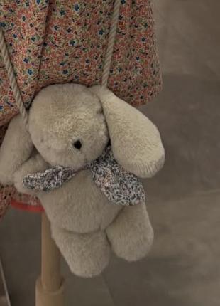 Zara сумка іграшка зайка