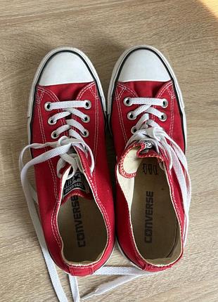 Кеди конверси converse all star червоні 38 розмір