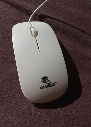 Комп'ютерна дротова оптична мишка yelandar usb