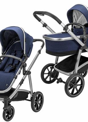 Mothercare 2в1 - дитячий візок, коляска, прогулянкова люлька в кольорі indigo
