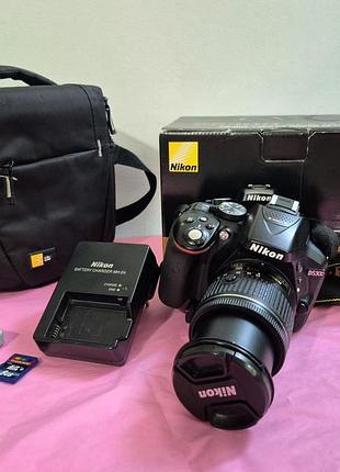 Дзеркальний фотоапарат nikon d5300 18-55mm vr kit