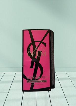 Yves saint laurent black opium pink glaze – парфумована вода для жінок (пробник)