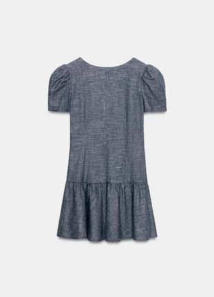 Лляне плаття zara 4