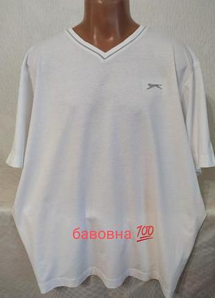 Футболка мужская батал от slazenger