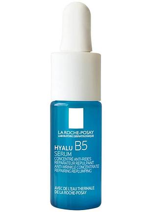 Миниатюра 10ml. la roche-posay hyalu b5 serum увлажняющая сыворотка с гилауроновой кислой
