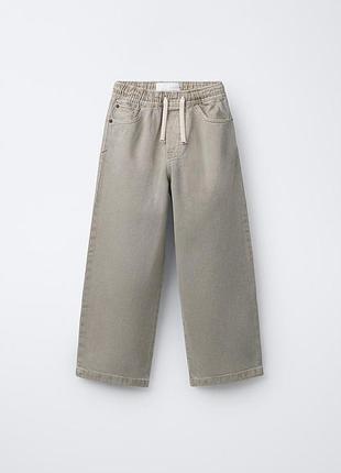 Свободные брюки из саржи zara 4794 (7147/755/806)