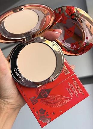 Лімітована пудра charlotte tilbury airbrush flawless finish fair