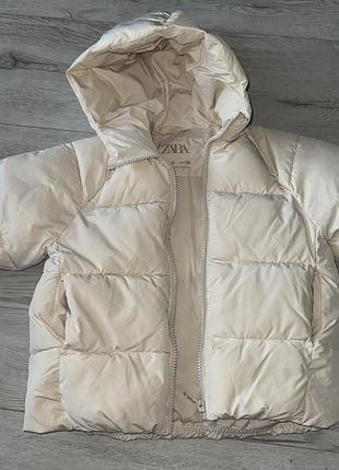 Пуховик zara 8-9 лет