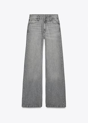 Джинси zara wide leg