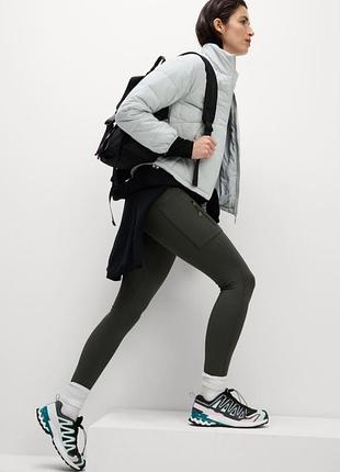 Спортивні лосини m&s олива/ хакі 
розмір m-l-xl