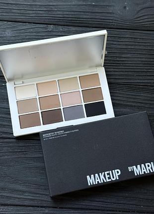 Нюдова матова палітра тіні makeup by mario matte the neutrals