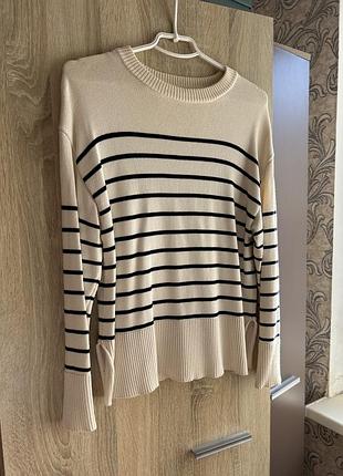 Светр у смужку zara