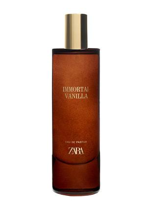 Парфумована вода для жінок zara immortal vanilla 80 ml оригінал зара розпаковане упакування