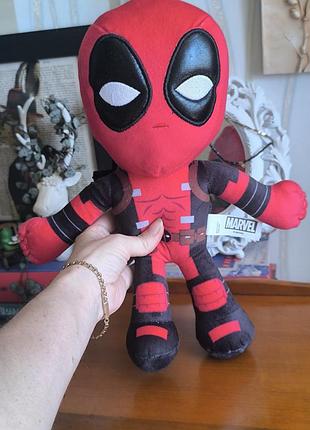 Оригинальная мягкая игрушка дедпул deadpool marvel (марвел)
