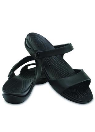 Шльопанці легкі crocs cleo для пляжу або басейну