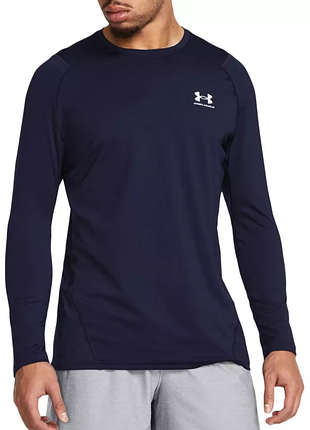 Чоловічий лонгслів under armour heatgear armour fitted