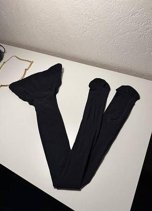 Чорні колготки від бренду wolford