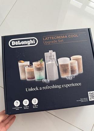 Набір аксесуарів для молочної системи delonghi dlsc032 lattecrema kit
