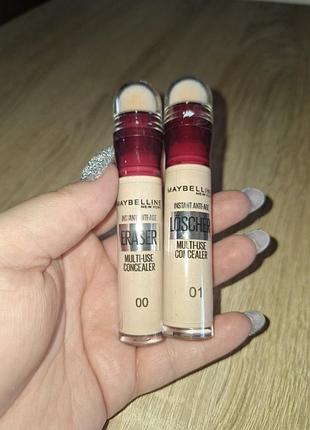 Maybelline multi-use concealer,00 и 01