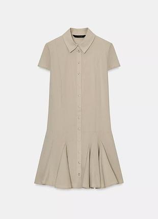 100% бабовняна легка сукня zara нова