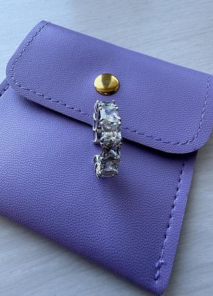 Кафф каблучка 2 в 1 damn jewelry срібло