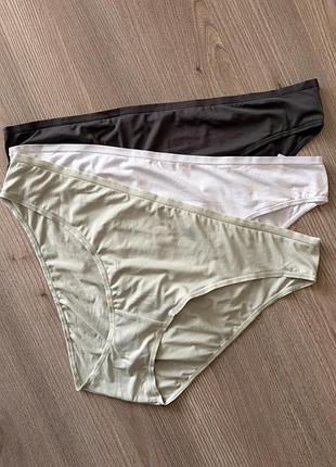 Мʼякі еластичні трусики сліп комплект primark