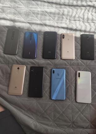 Телефони redmi і samsung 2