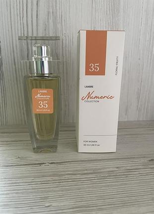 Жіноча парфумована вода lambre 35 50 ml відкритий флакон / парфумована вода ламбре 35