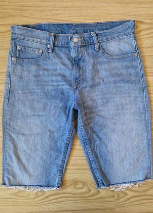 Шорты джинсовые мужские levi's 511 w32 (levis/ левайс) made in mexico original
