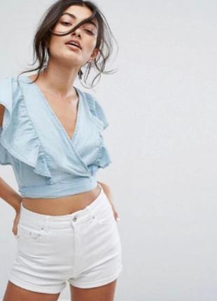 Новый топ bershka р. s