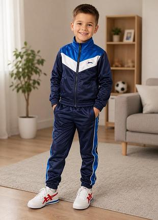 I slazenger дитячий спортивний костюм, оригінал штани костюм для тренування і на кожен день кофта стан нового