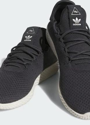 Кросівки чоловічі adidas tennis hu x pharrell williams black