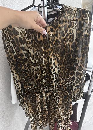 Сукня леопарда river island 2